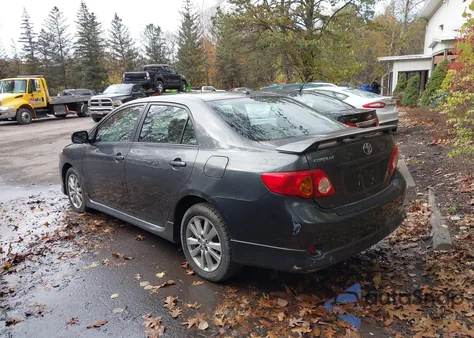 2009 Toyota Corolla S from USA, damaged, VIN 2T1BU40E29C151361